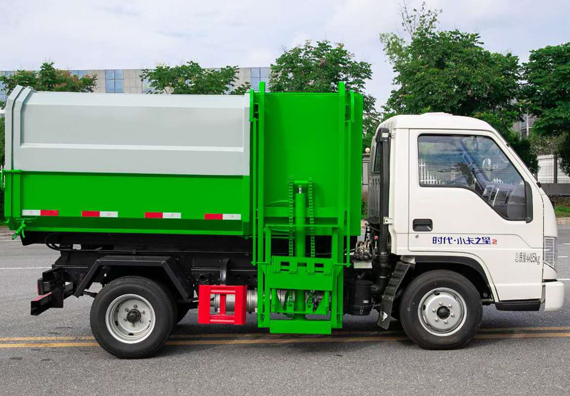 福田4方挂桶垃圾车